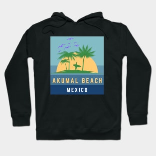 Akumal Beach Mexico Hoodie